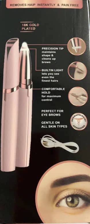 Rechargeable Eyebrow Hair Remover - Renee Lane Company