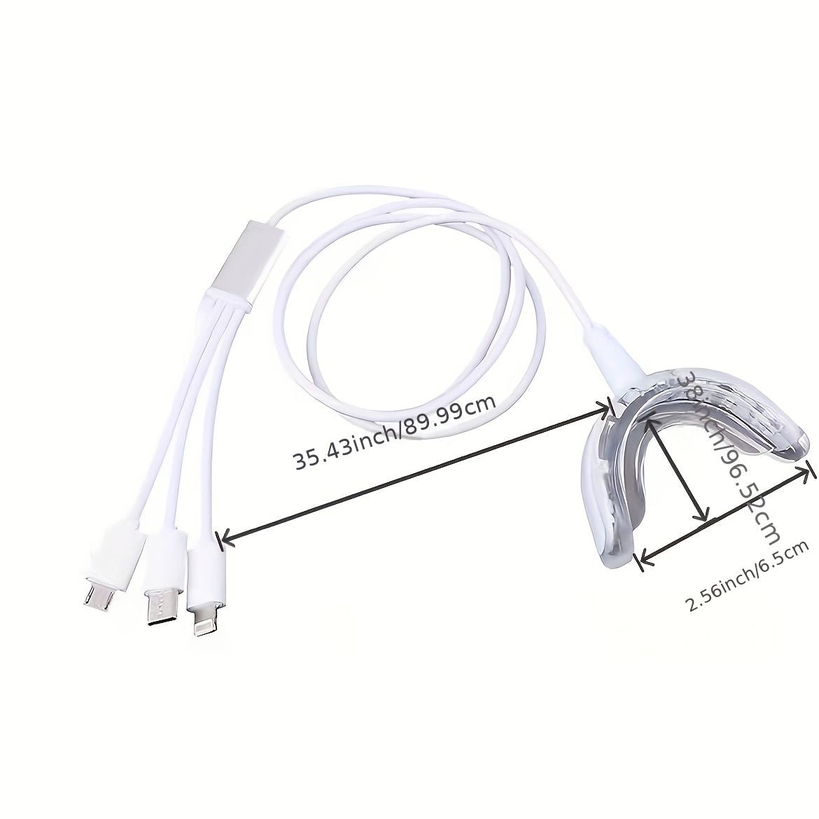 Rechargeable LED Teeth Whitening Tool - Portable, Electric & Mini Light Oral Care for a Brighter Smile! - Renee Lane Company