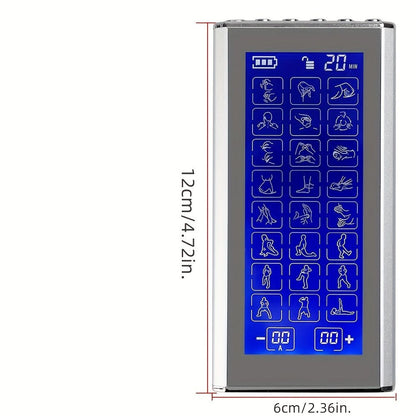Rechargeable TENS Unit Muscle Stimulator, Dual Channel Electric Pain Relieving Pulse Devices With 36 Massage Modes Muscle Stimulator, Make You More Relaxed Physically And Mentally - Renee Lane Company