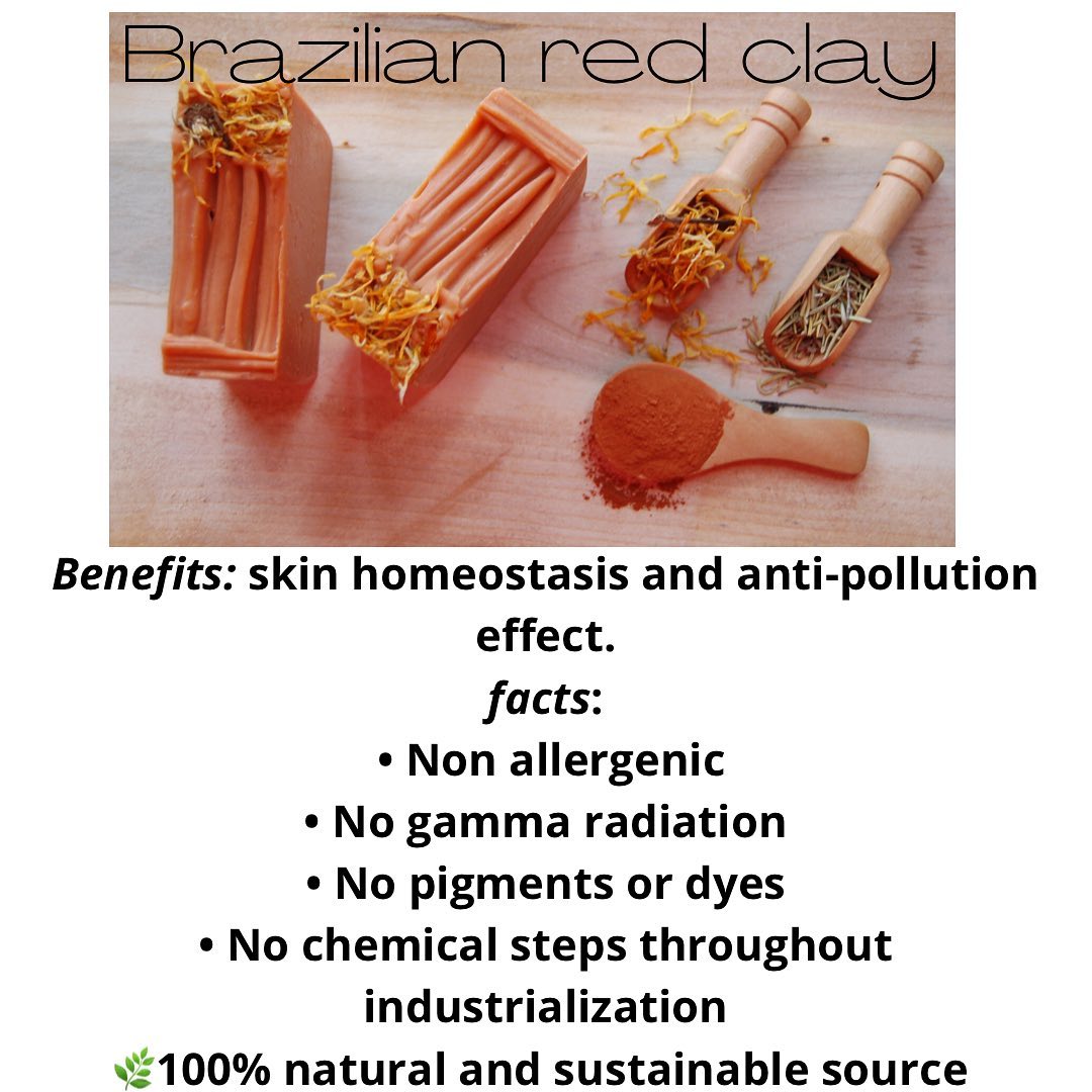 Red Brazilian Clay & Calendula - Renee Lane Company