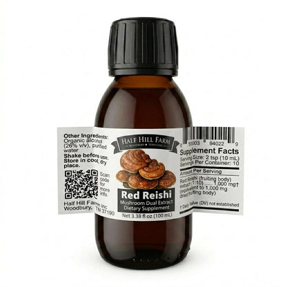 Red Reishi Mushroom Dual Extract - Renee Lane Company