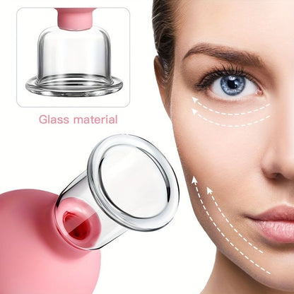 Reduce Puffiness & Improve Skin Health with Vacuum Cupping Glass Jar Cellulite Massager! - Renee Lane Company