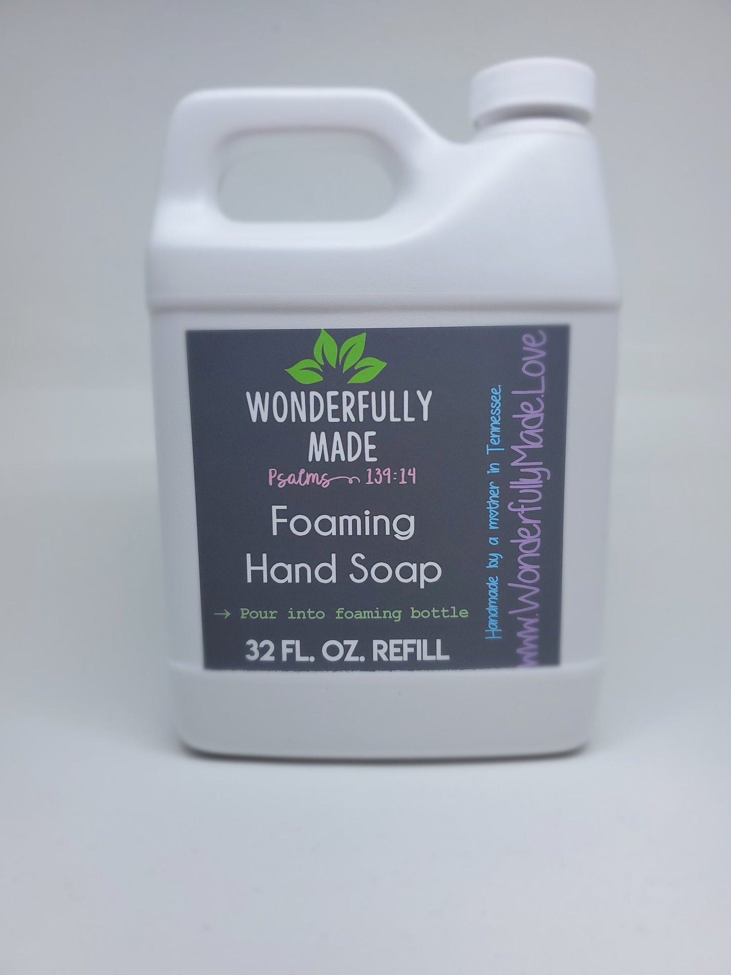 Refill 32 fl. oz. Foaming Hand Soap | Organic Soap Bulk Refill | Cleansing Essential Oil Soap - Renee Lane Company