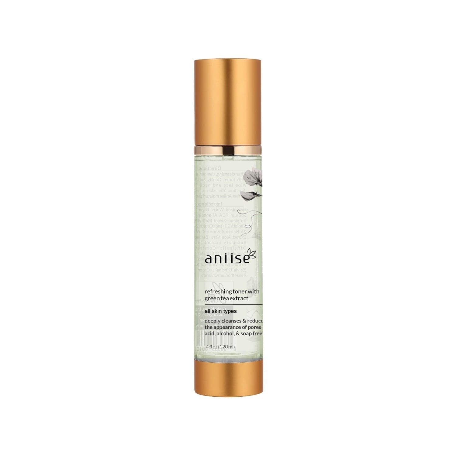 Refreshing Green Tea Extract Face Toner for Face - Unisex - Renee Lane Company