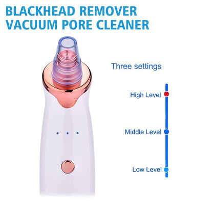 Rejuvenate Your Skin - Blackhead Remover Vacuum - Facial Pore Vacuum Extractor Electric Pore Cleaner - Renee Lane Company
