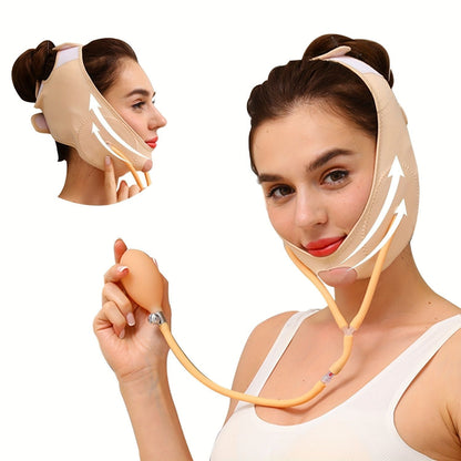 Rejuvenate Your Skin Instantly with the Adjustable V Line Face Mask - Face Lifting Strap, Double Chin Reducer, and Face Lifting Belt! - Renee Lane Company