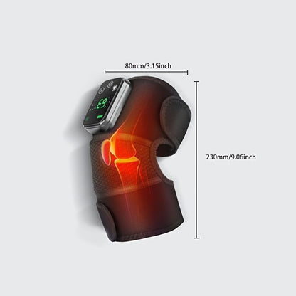Relieve Knee, Shoulder & Elbow Pain with this Cordless Heated Knee Brace Shoulder Wrap - 3 Adjustable Temperatures & Vibration Massage - Perfect Gift for Birthdays & Valentine's Day! - Renee Lane Company