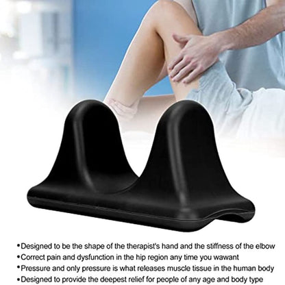 Relieve Muscle Pain and Tension with This 1pc Psoas Stretcher Hip Flexor Release Tool - Perfect for Myofascial Pain, Iliacus, Piriformis Syndrome, Hamstring, Back, Glutes, Abdomen, Groin, and Tendon - Renee Lane Company
