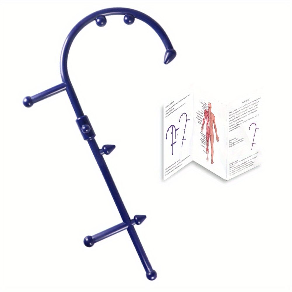 Relieve Pain and Stress with this Handheld Acupuncture Point Massager Tool - Neck, Back, Shoulder & Lower Back Myofascial Release Tool - Renee Lane Company