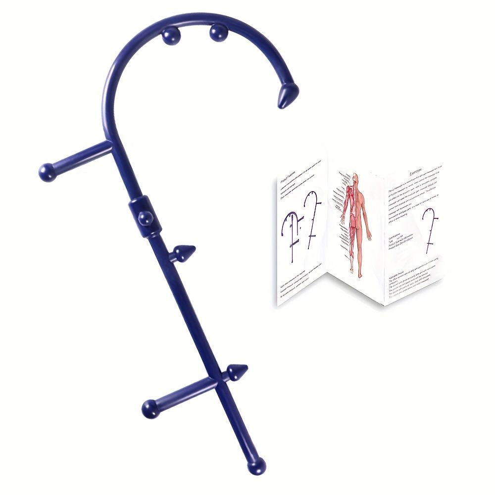 Relieve Pain and Stress with this Handheld Acupuncture Point Massager Tool - Neck, Back, Shoulder & Lower Back Myofascial Release Tool - Renee Lane Company