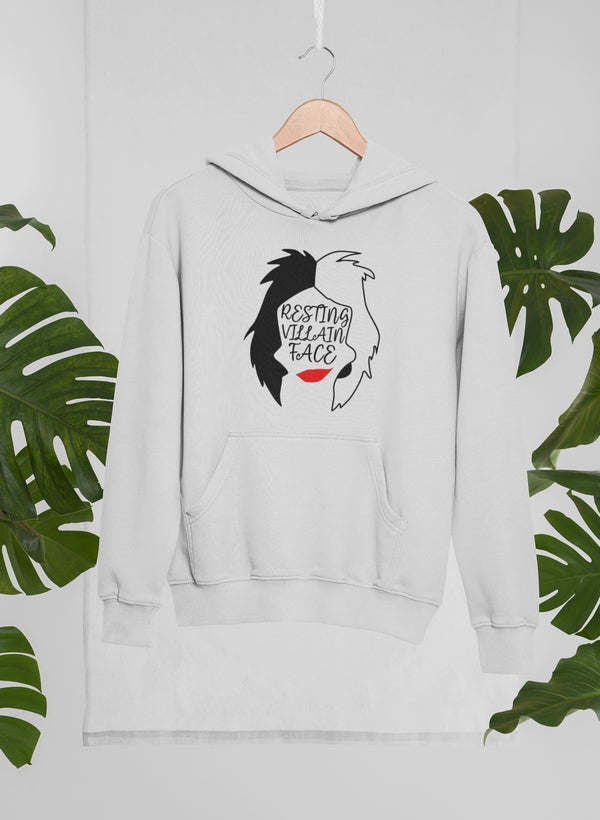 Resting Villain Face Hoodie - Renee Lane Company