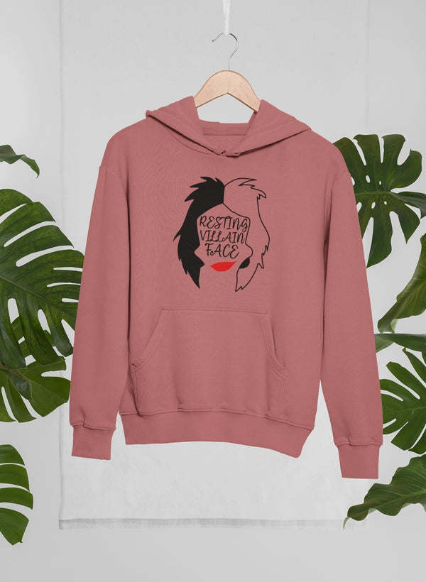 Resting Villain Face Hoodie - Renee Lane Company