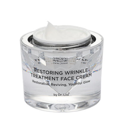 Restoring Wrinkle Treatment Face Cream – Vegan, Hypoallergenic, Gluten-Free Anti-Aging Formula - Renee Lane Company
