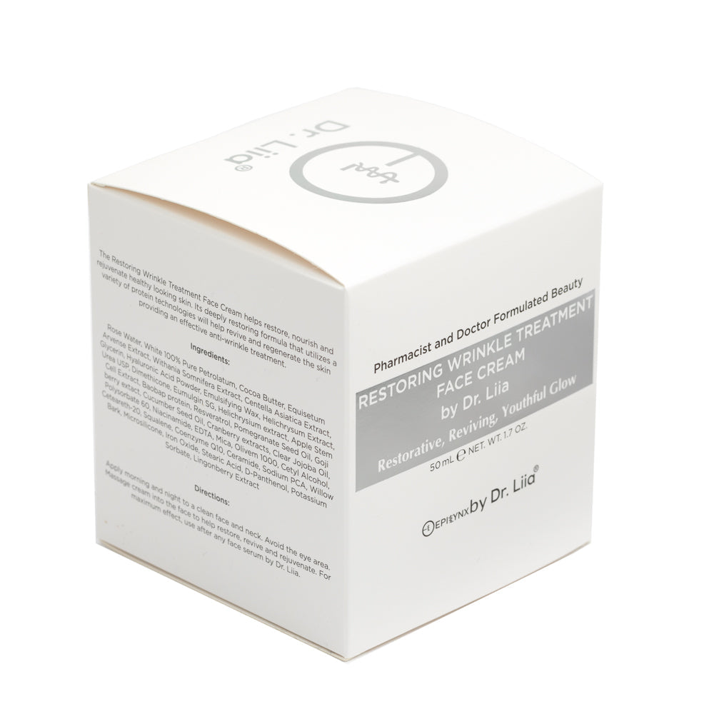 Restoring Wrinkle Treatment Face Cream – Vegan, Hypoallergenic, Gluten-Free Anti-Aging Formula - Renee Lane Company