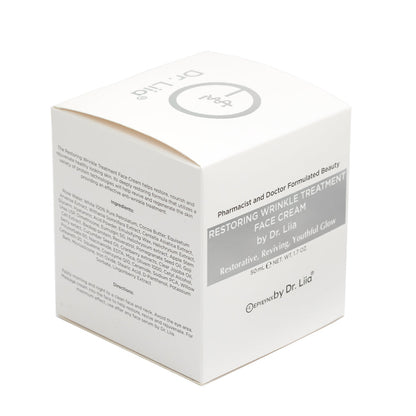 Restoring Wrinkle Treatment Face Cream – Vegan, Hypoallergenic, Gluten-Free Anti-Aging Formula - Renee Lane Company
