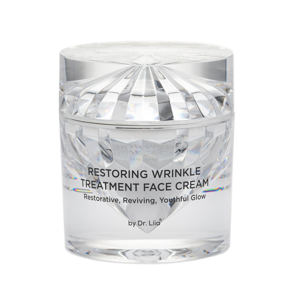 Restoring Wrinkle Treatment Face Cream – Vegan, Hypoallergenic, Gluten-Free Anti-Aging Formula - Renee Lane Company