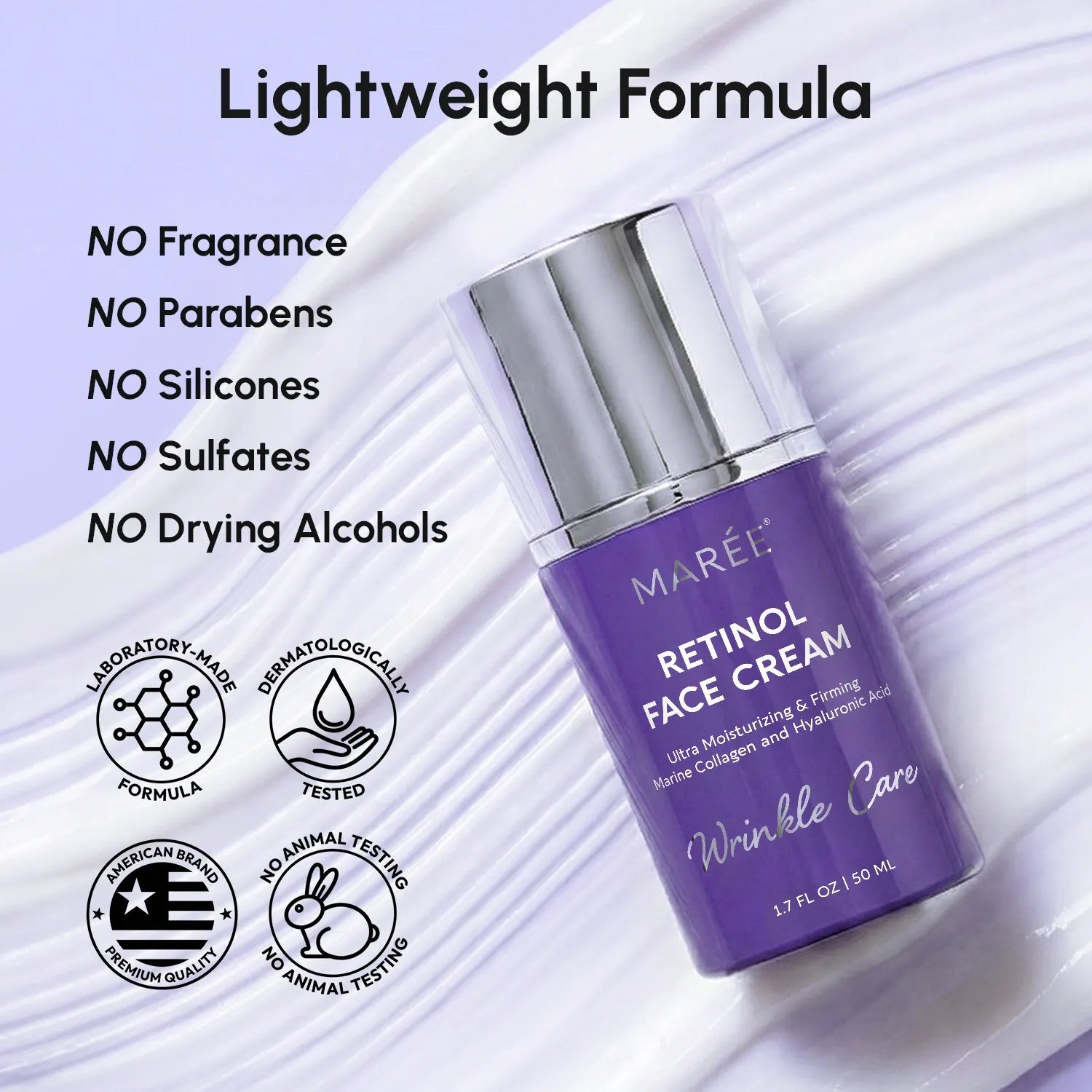 Retinol Lifting & Firming Face Cream - Renee Lane Company