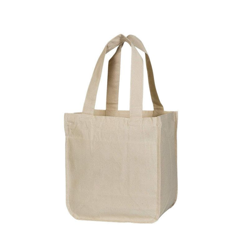 Reusable Organic Cotton Tote Mesh Bag w/6 Internal Sleeves. - Renee Lane Company