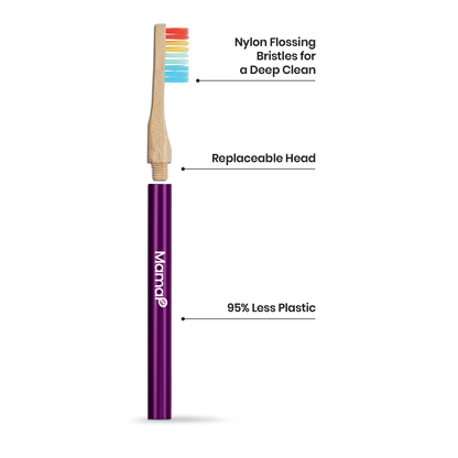 Revolve Manual Toothbrush with Replaceable Head - LGBTQ+ Equality - Renee Lane Company