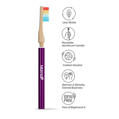 Revolve Manual Toothbrush with Replaceable Head - LGBTQ+ Equality - Renee Lane Company