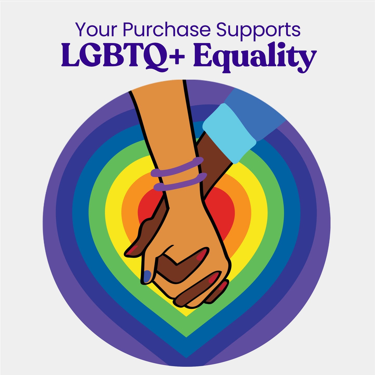 Revolve Manual Toothbrush with Replaceable Head - LGBTQ+ Equality - Renee Lane Company