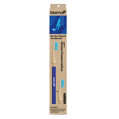 Revolve Manual Toothbrush with Replaceable Head - Ocean Conservation - Renee Lane Company