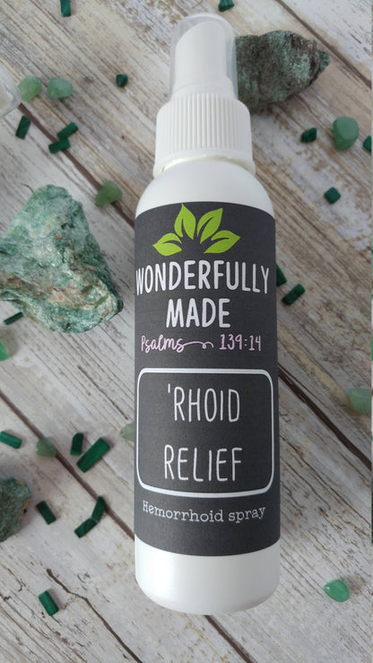 Rhoid Relief Hemorrhoid Spray - Renee Lane Company
