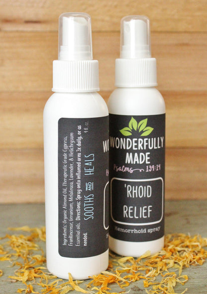 Rhoid Relief Hemorrhoid Spray - Renee Lane Company