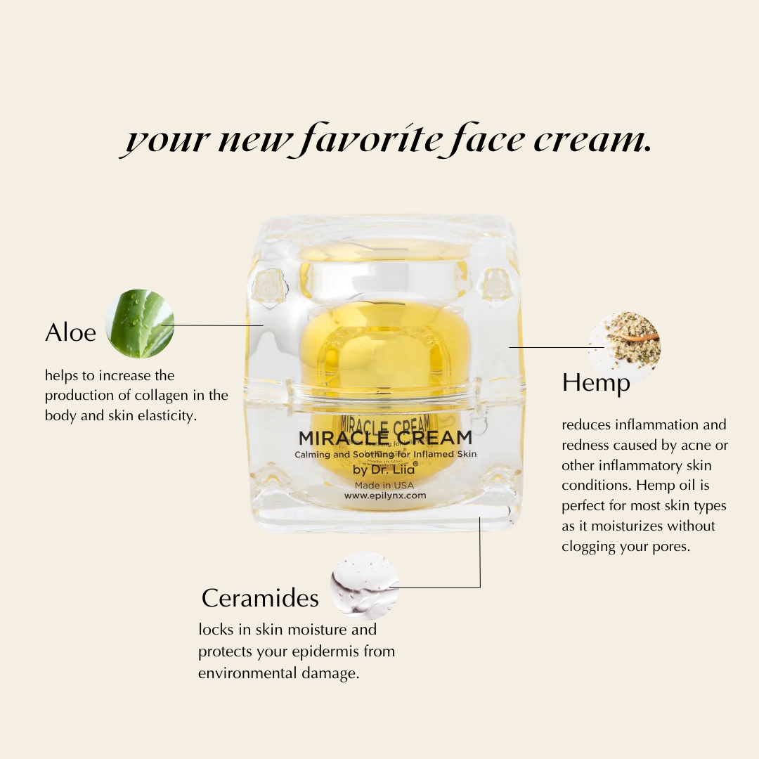 Rich Calming Cream for Dry, Stressed & Sensitive Skin - Vegan, Gluten-Free, Ultra-Hydrating - Renee Lane Company