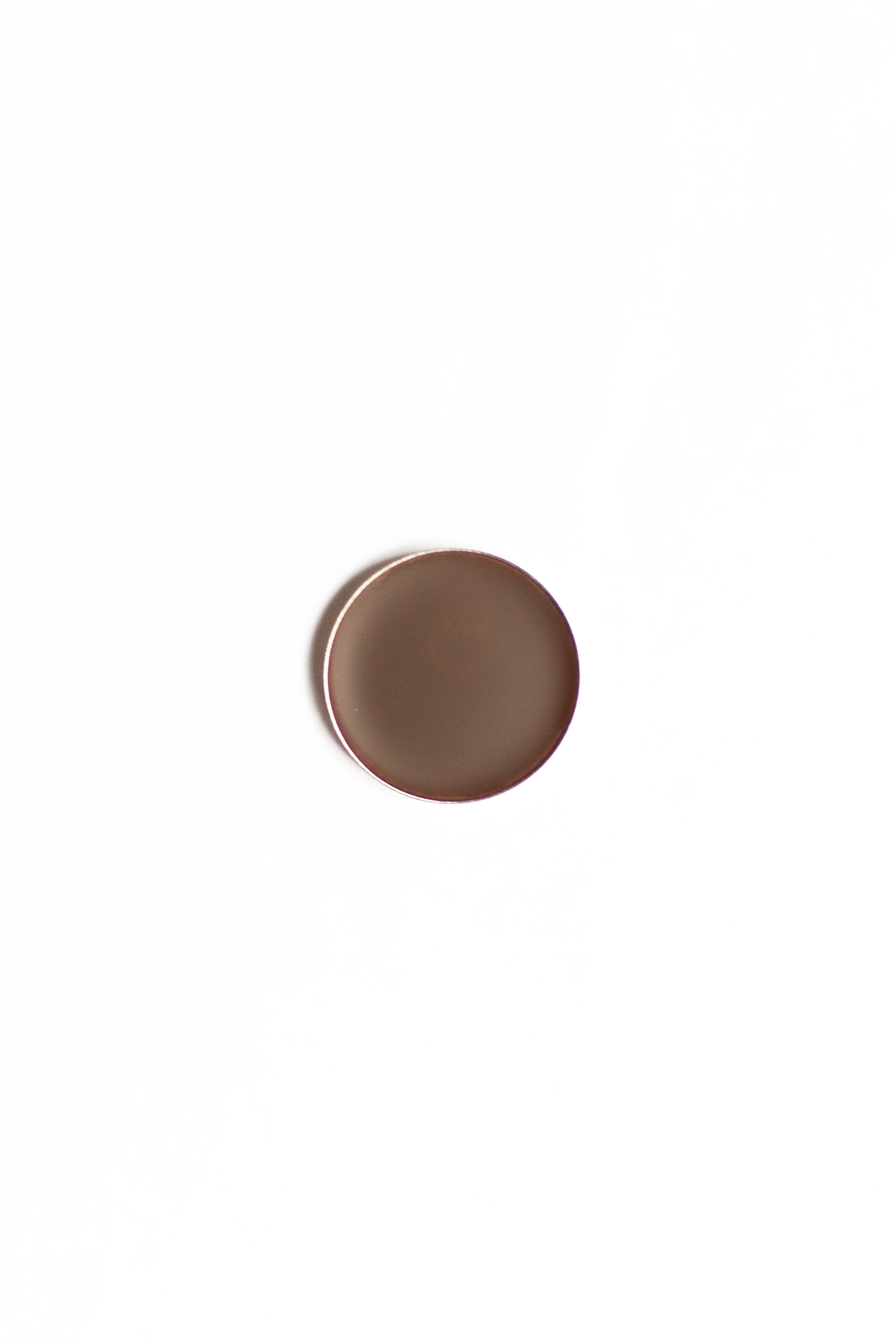 Brow powder refill disc, rich brown