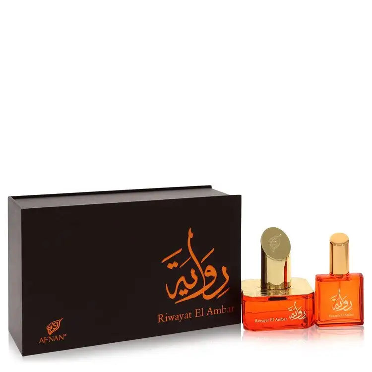 Riwayat El Ambar + Free .67 oz Travel By Afnan Perfume for Women - Renee Lane Company