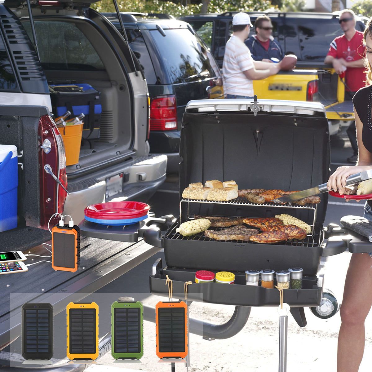 Roaming Solar Power Bank Phone or Tablet Charger - Renee Lane Company