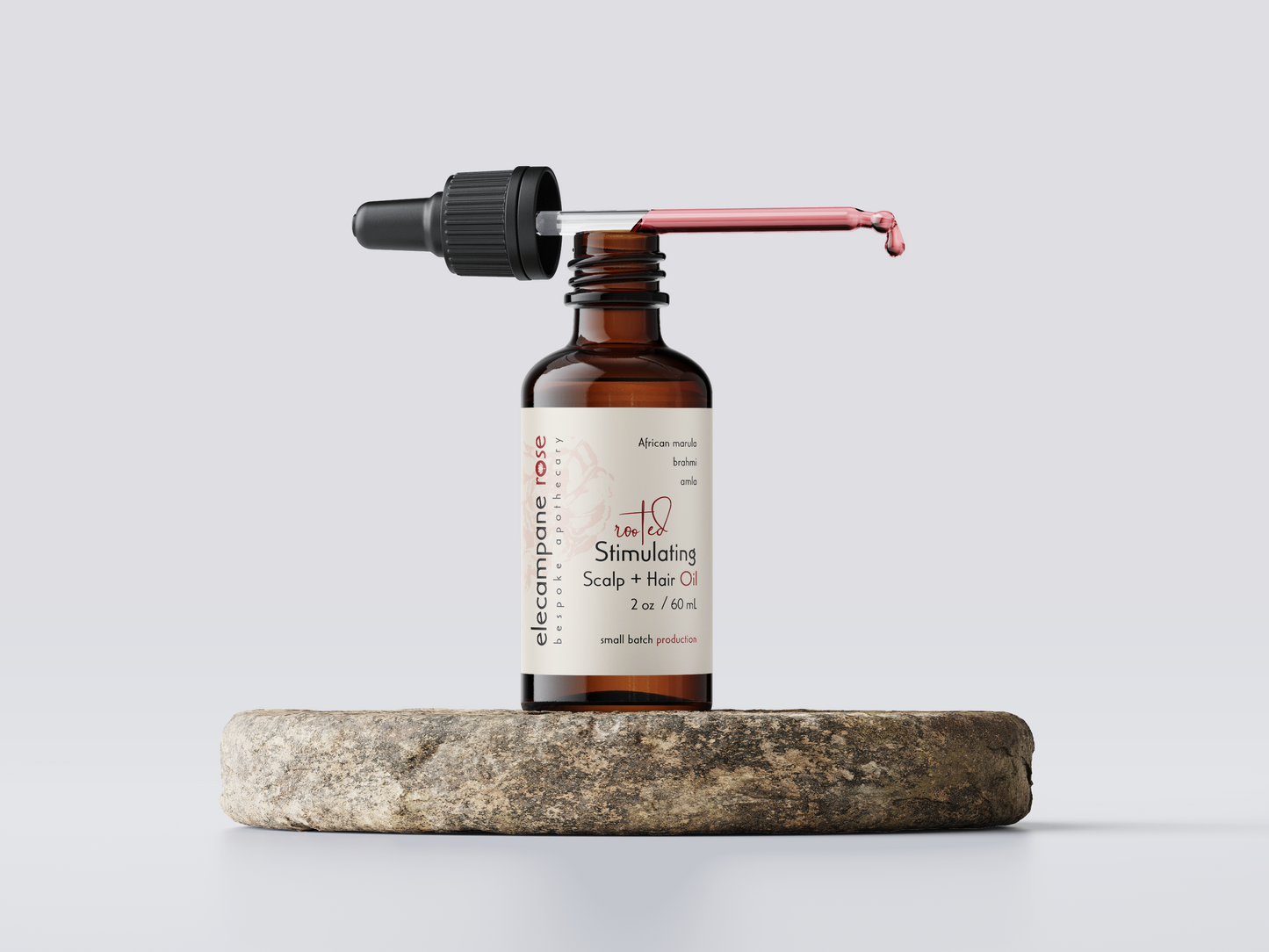 Rooted Stimulating Scalp + Hair Oil - Renee Lane Company