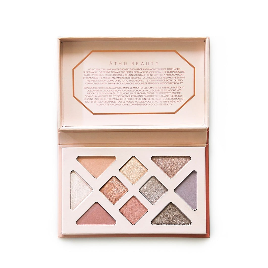 Rose Quartz Crystal Eyeshadow Palette - Renee Lane Company