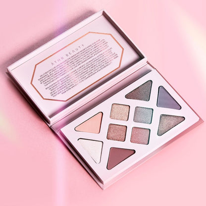 Rose Quartz Crystal Eyeshadow Palette - Renee Lane Company