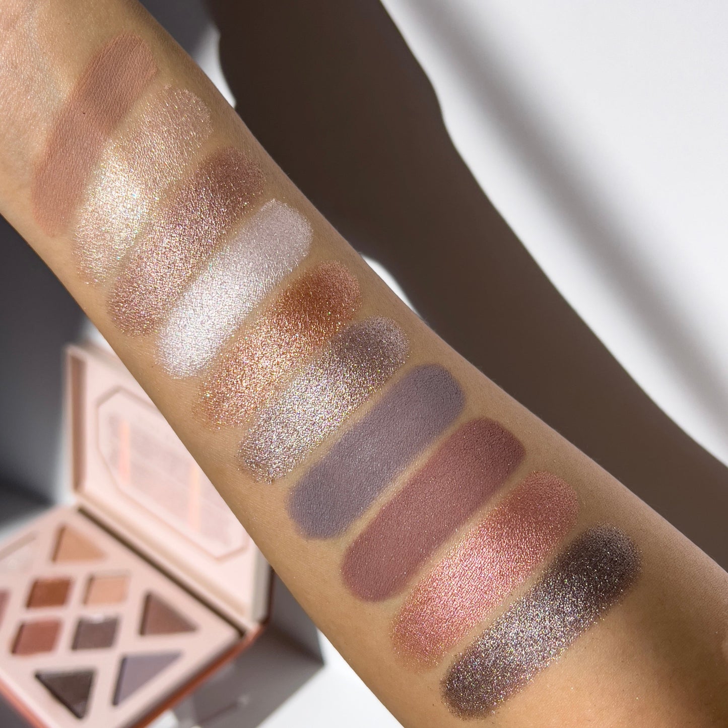 Rose Quartz Crystal Eyeshadow Palette - Renee Lane Company