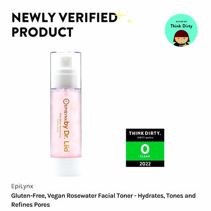 Rosewater Facial Toner - Hydrates, Tones and Minimizes Pores - Renee Lane Company