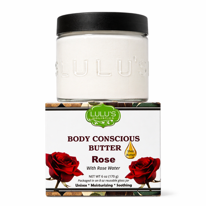 Rosewater Whipped Body Butter – Hydrating, Skin-Softening Care - Renee Lane Company