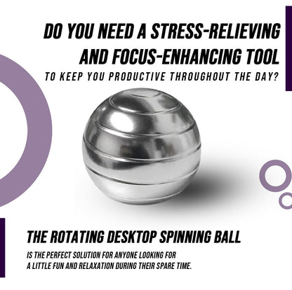Rotating Desktop Spinning Ball - Renee Lane Company