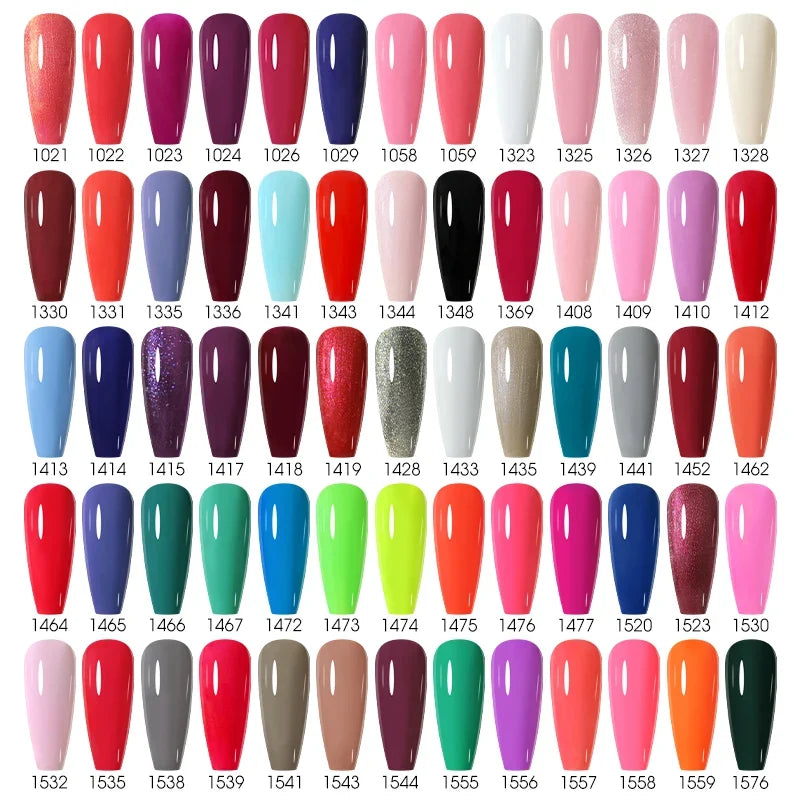 NAILCO 15ml Brown Nails Art Red Color Gel Nail Polish Semi-permanent UV Gel Polish Coffee Manicure Chocolate Hybrid Nail Varnish