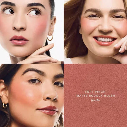 Rare Beauty New Product Frost-to-powder Mashed Potato Matte Air Cushion Blush Cream Liquid Blush Long-lasting Lipstick Lip Gloss