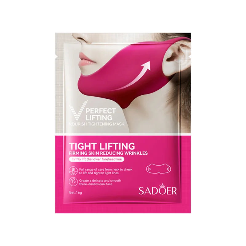 V-Shape Firming Face-lift Slimming Mask Removal Masseter Muscle Double Chin Face Fat Burning Anti-aging Beauty Products New