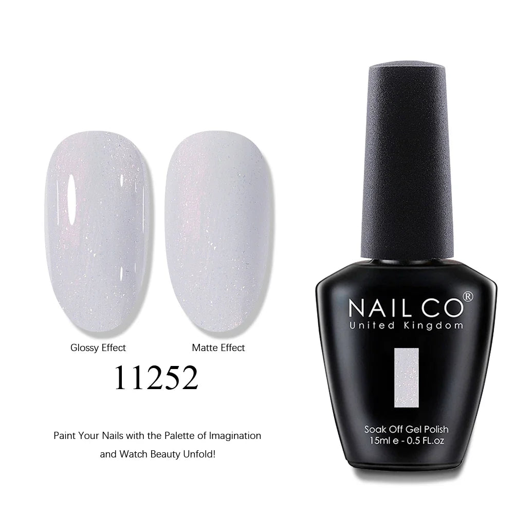 NAILCO 15ml Brown Nails Art Red Color Gel Nail Polish Semi-permanent UV Gel Polish Coffee Manicure Chocolate Hybrid Nail Varnish
