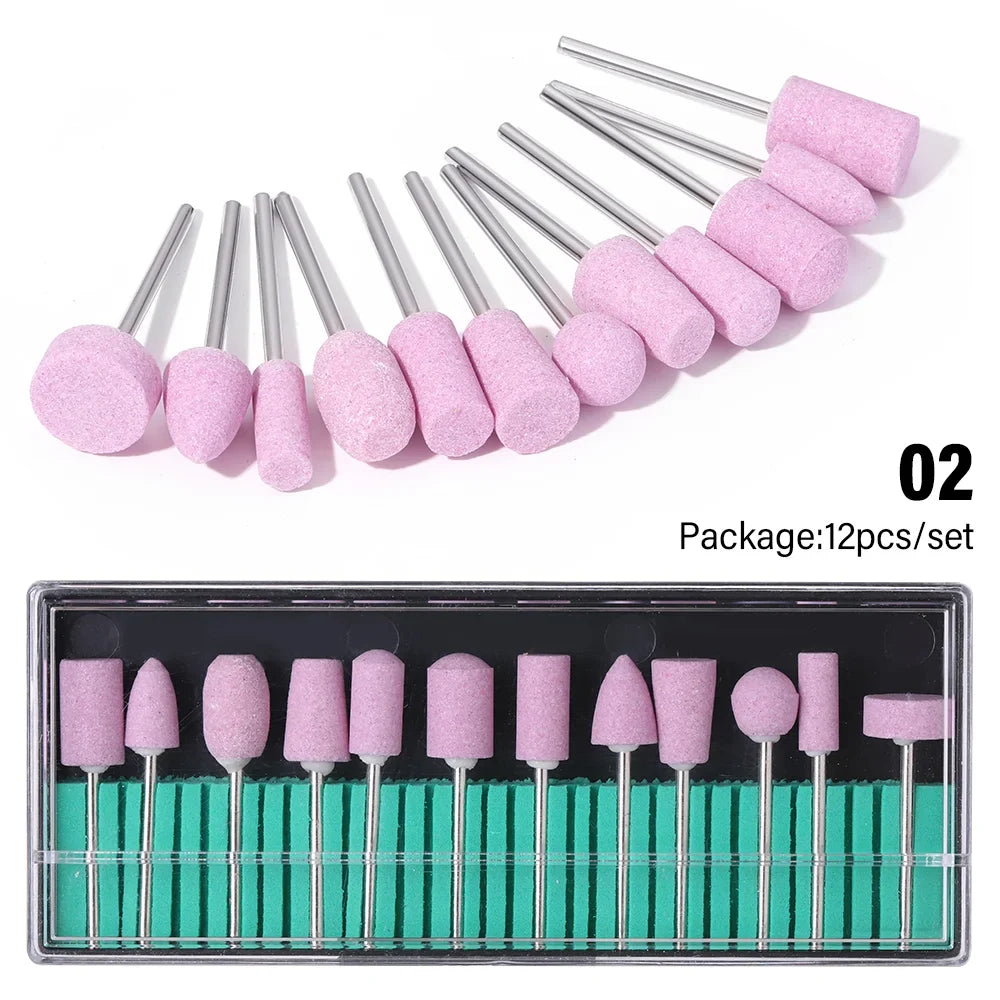LULAA Electric Nail Drill Machine Set Pedicure Grinding Equipment Mill For Manicure  Professional Strong Nail Polishing Tool