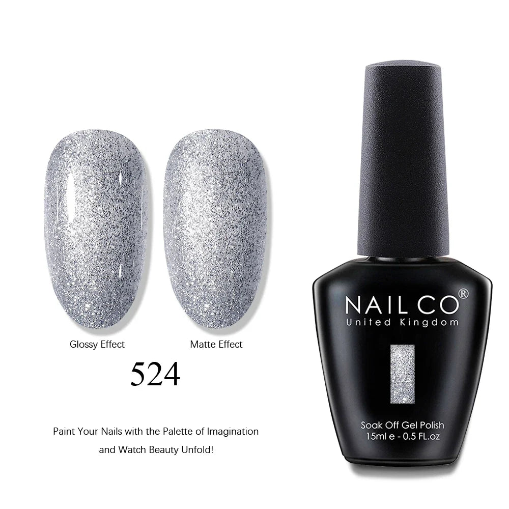 NAILCO 15ml Brown Nails Art Red Color Gel Nail Polish Semi-permanent UV Gel Polish Coffee Manicure Chocolate Hybrid Nail Varnish