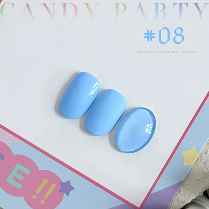 MIANEL 12ML Blue Nails Candy Party Nude Gel Nail Polish 2026 New Mint Green Dopamine Macaron Color Nail Polish Nail Art 1-12pcs