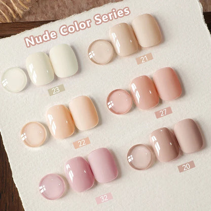 UR SUGAR 7ML Nail Gel Fresh Macaron 107 Colors All For Manicure Semi Permanent Soak Off LED UV Long-Lasting Nail Art Varnish