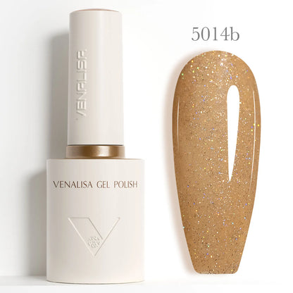 1/2/3pcs Kit Venalisa 10ml Nail Gel Polish HEMA/TPO Free Base Ultra Glossy Diamond Tempered Long Wear Top Coat Matt Gel Varnish
