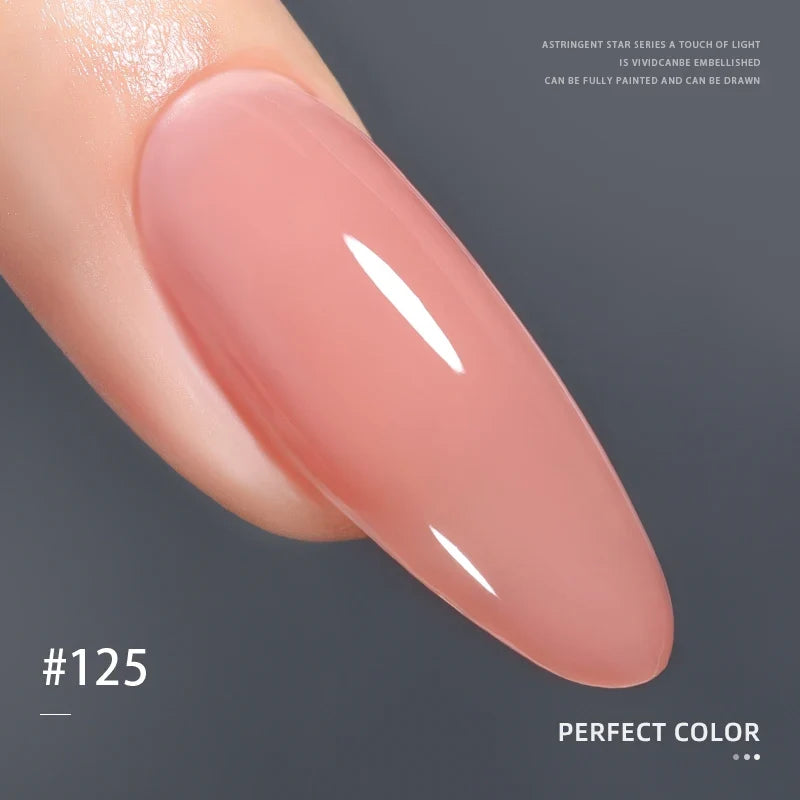 PERFECT COLOR  4-in-1 Builder Nail Gel,20g 12 Colors Rubber Base Gel Polish,Extension for DIY Salon Girls Home,Nail Art Brushes