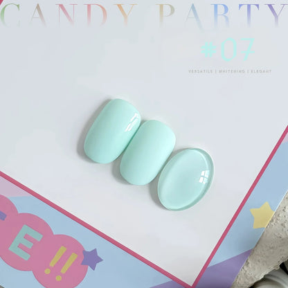 MIANEL 12ML Blue Nails Candy Party Nude Gel Nail Polish 2026 New Mint Green Dopamine Macaron Color Nail Polish Nail Art 1-12pcs